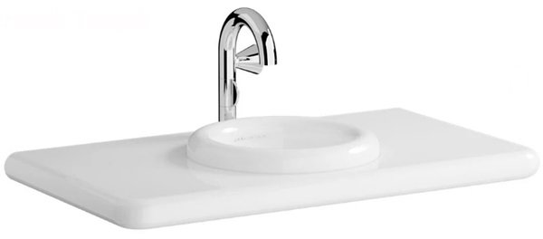 Vitra Liquid 7310B403-1827 Seramik Tezgah 100 Cm,Beyaz